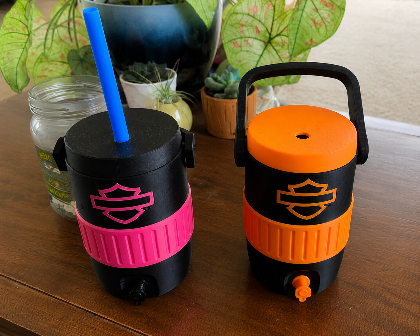 Harley Davidson Themed Coozie